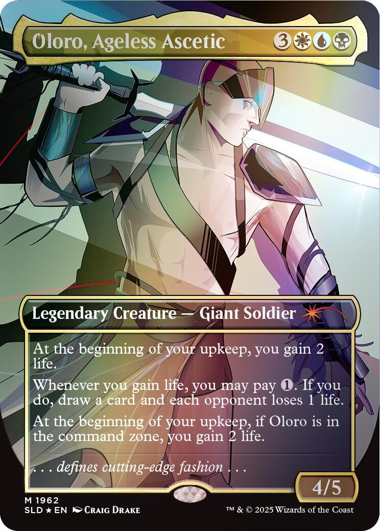 Oloro, Ageless Ascetic (Rainbow Foil) (1962) (SLD)