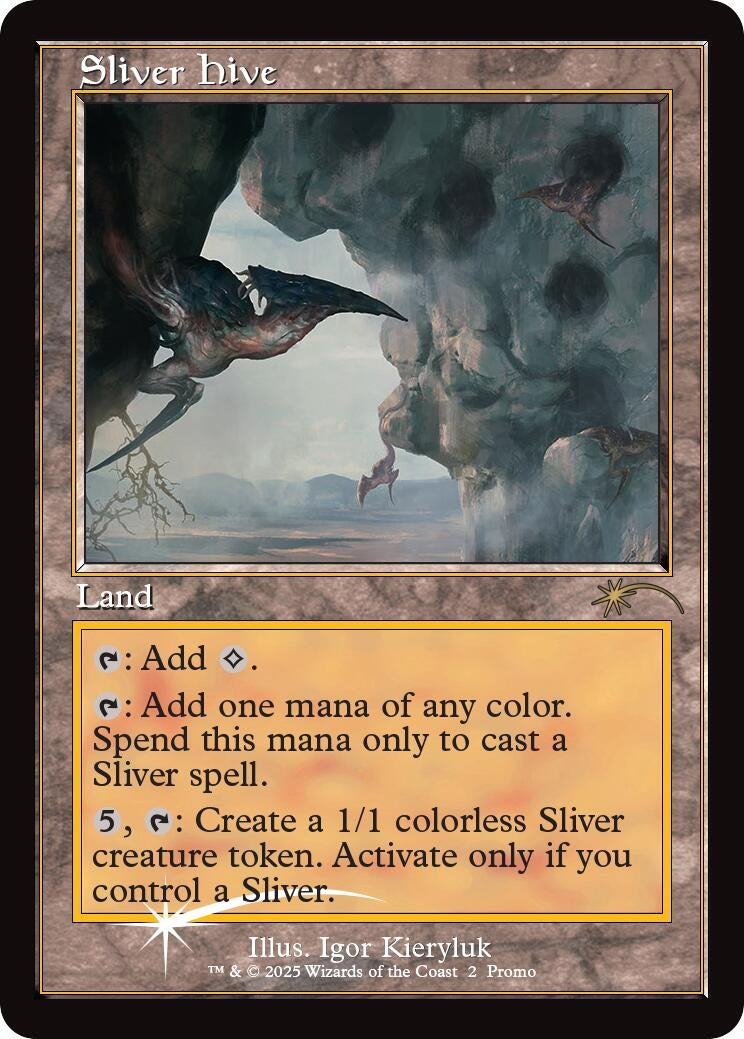 Sliver Hive (Retro Frame) (2) (MFP)