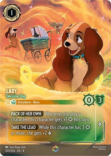 Lady - Decisive Dog (Enchanted) (205/204) (8)