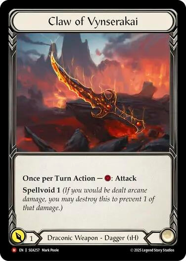 Claw of Vynserakai (SEA257)