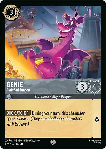 Genie - Satisfied Dragon (189/204) (8)