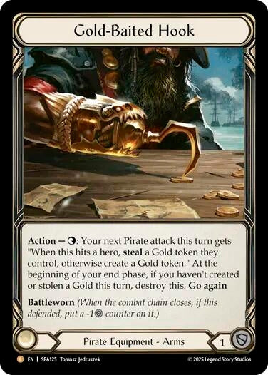 Gold-Baited Hook (Treasure) (SEA125)