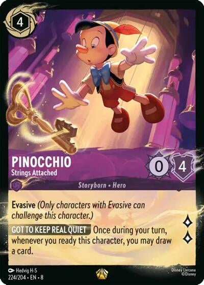 Pinocchio - Strings Attached (224/204) (224/204) (Q2)