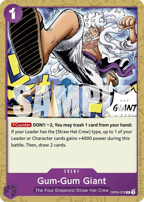 Gum-Gum Giant (Reprint) (OP09-078) (ST-26)