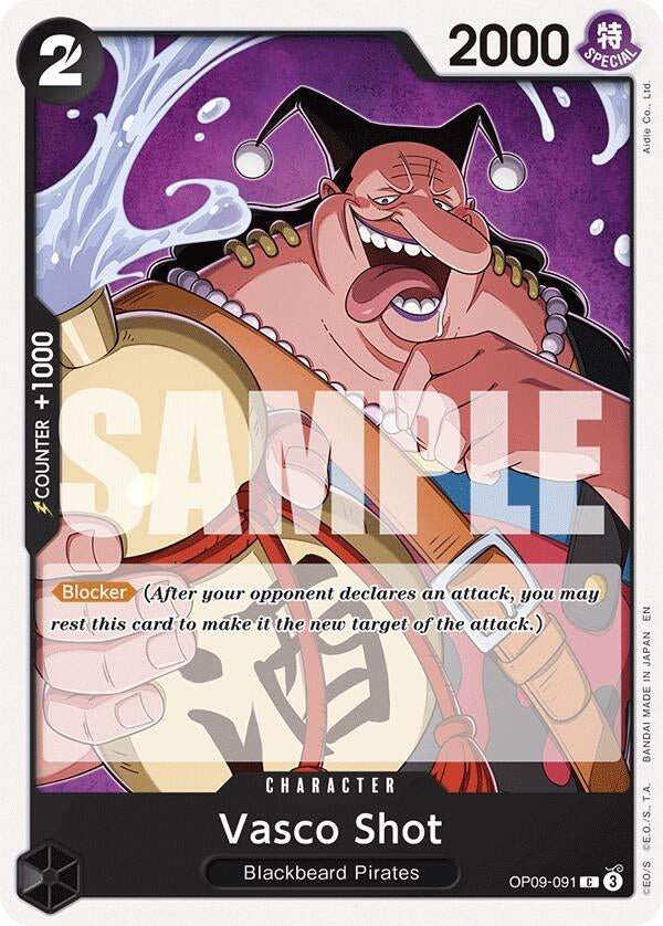 Vasco Shot (Reprint) (OP09-091) (ST-27)