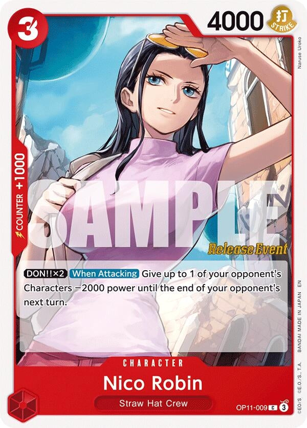 Nico Robin (OP11-009) (OP11 RE)