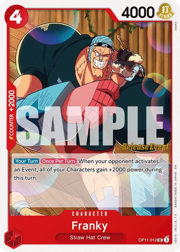 Franky (OP11-012) (OP11 RE)