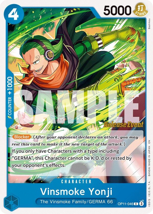 Vinsmoke Yonji (OP11-046) (OP11 RE)