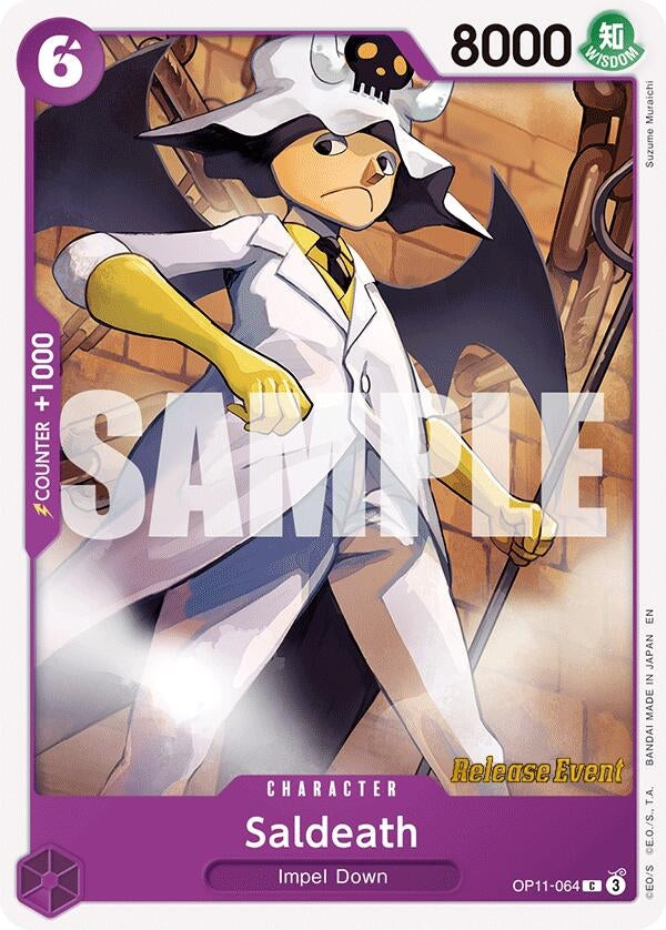 Image for Saldeath (OP11-064) (OP11 RE) - One Piece Card Game