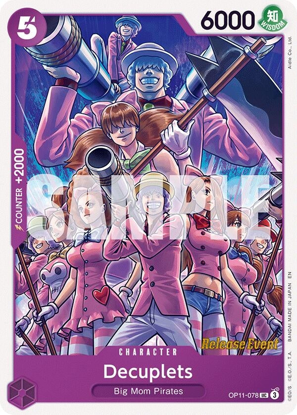 Decuplets (OP11-078) (OP11 RE)