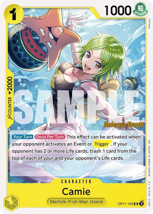 Camie (OP11-102) (OP11 RE)