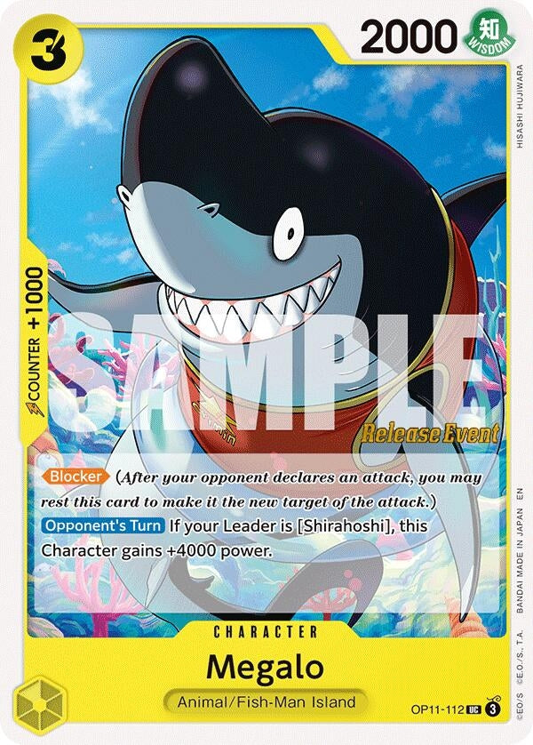 Image for Megalo (OP11-112) (OP11 RE) - One Piece Card Game