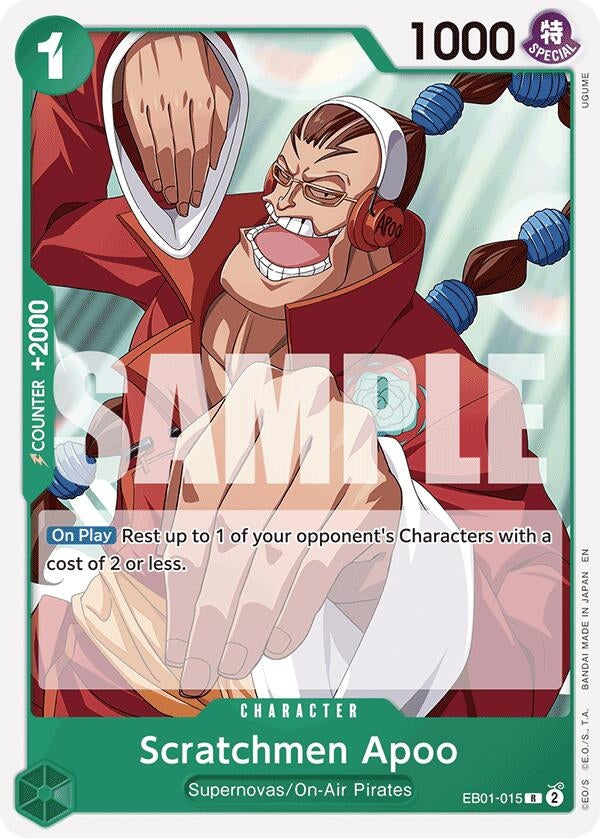 Scratchmen Apoo (Reprint) (EB01-015) (ST-24)