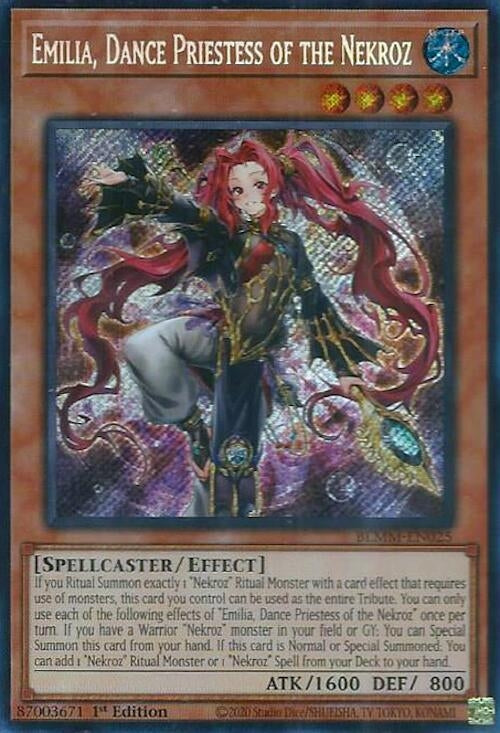 Emilia, Dance Priestess of the Nekroz (BLMM-EN025) (BLMM)