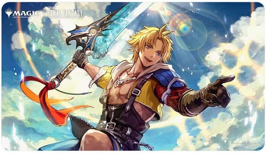 FINAL FANTASY Playmat for Magic: The Gathering - Commander Tidus, Yuna's Guardian - Ultra Pro Playmats