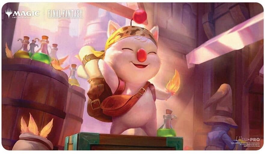 FINAL FANTASY Playmat for Magic: The Gathering - Stiltzkin, Moogle Merchant