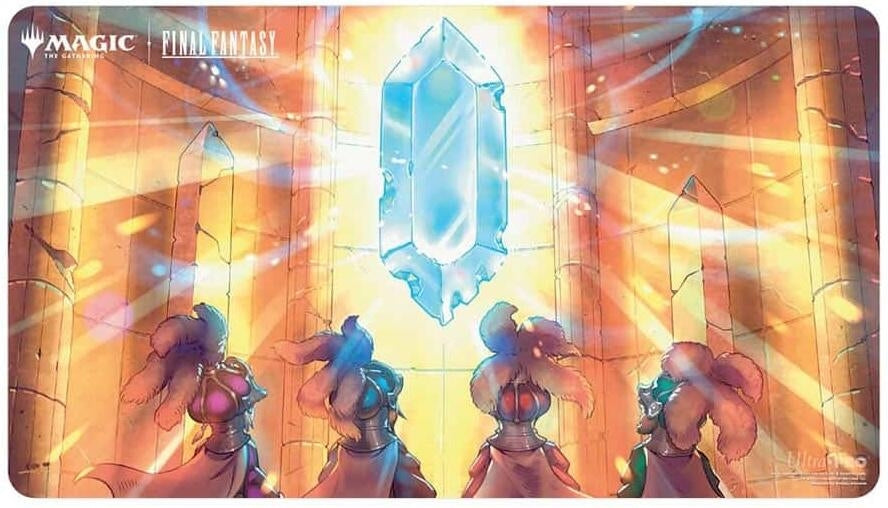 FINAL FANTASY Playmat for Magic: The Gathering - The Crystal's Chosen