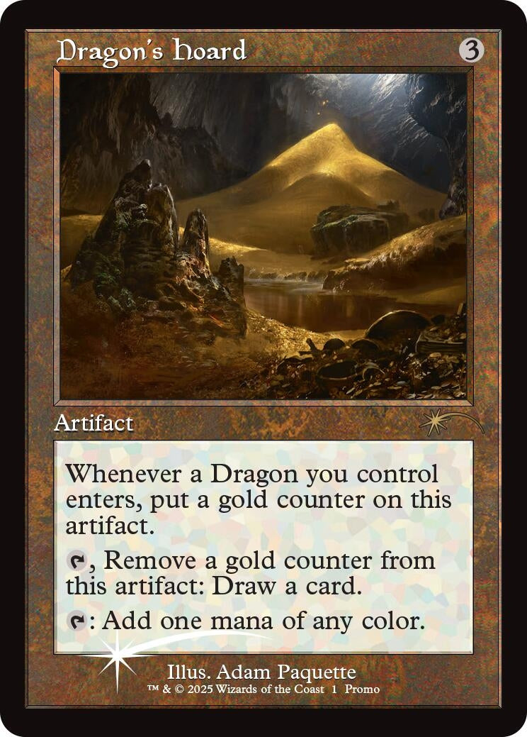 Dragon's Hoard (Retro Frame) (WPN)