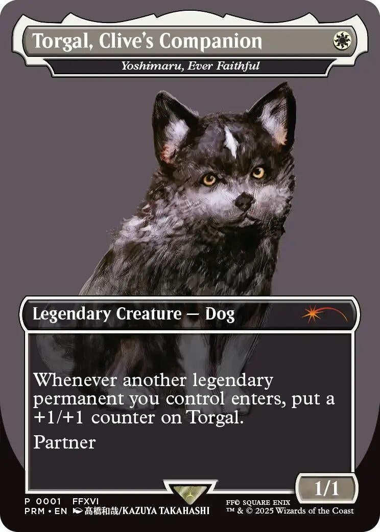 Torgal, Clive's Companion - Yoshimaru, Ever Faithful (MagicCon: Las Vegas 2025) (1) (MFP)