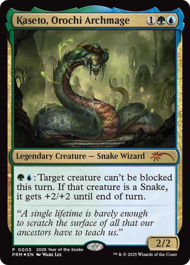 Kaseto, Orochi Archmage (Year of the Snake 2025) (5) (SSP)