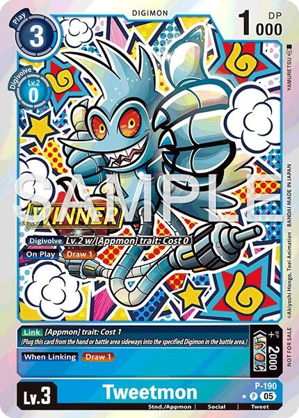Tweetmon (Store Tournament 2025 Vol.3 Winner Pack) (P-190 P) (D-PR)
