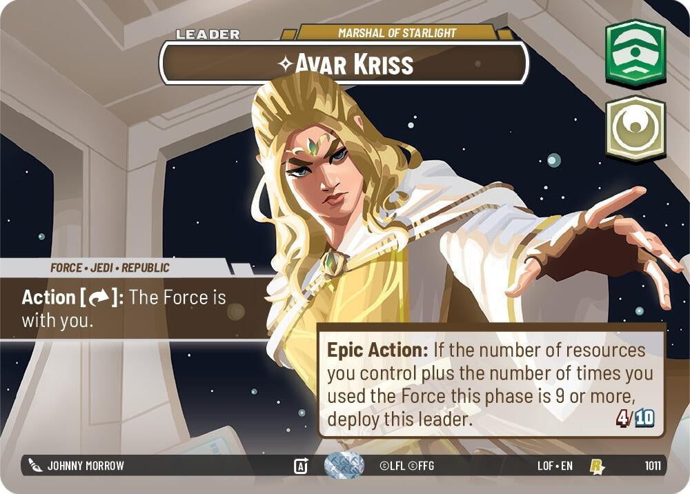 Avar Kriss - Marshal of Starlight (Showcase) (1011) (LOF)
