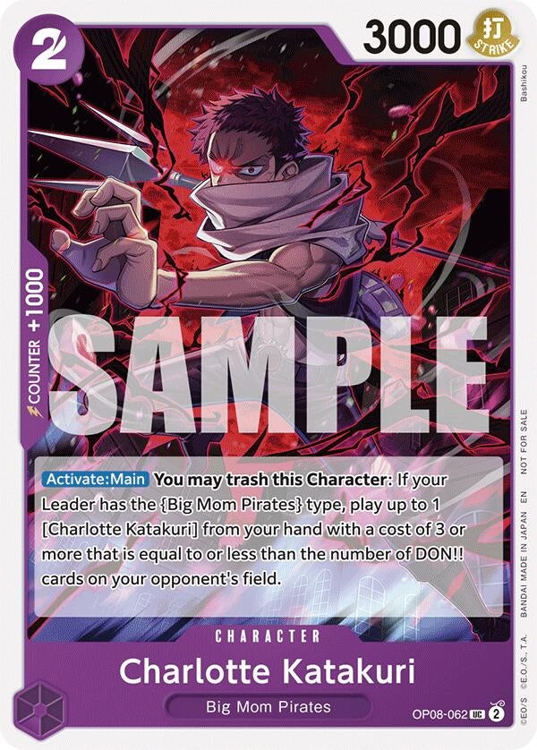 Charlotte Katakuri (Tournament Pack 2025 Vol. 3) (OP08-062) (OP-PR)