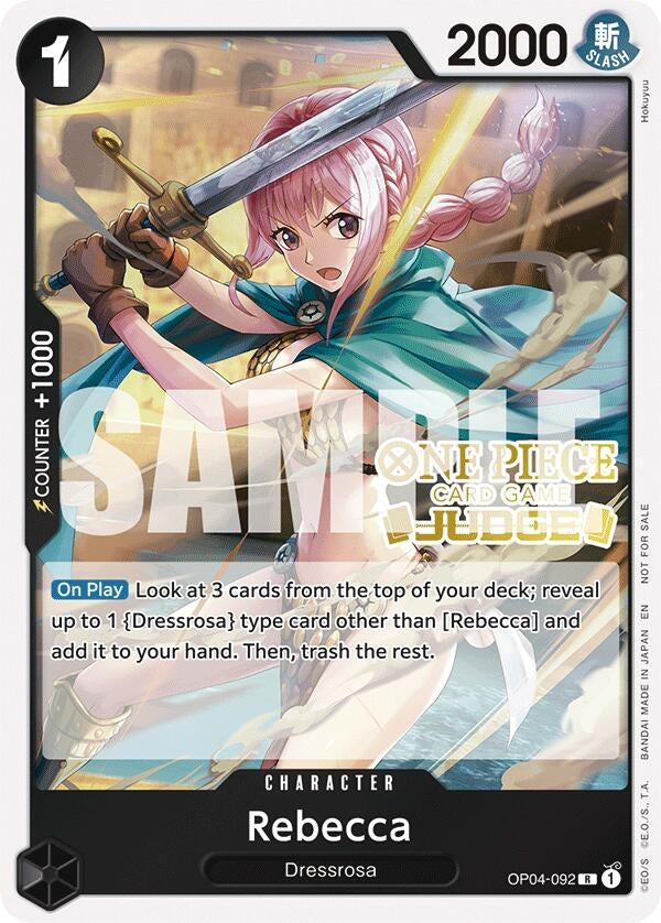 Rebecca (Judge Pack Vol. 6) (OP04-092) (OP-PR)