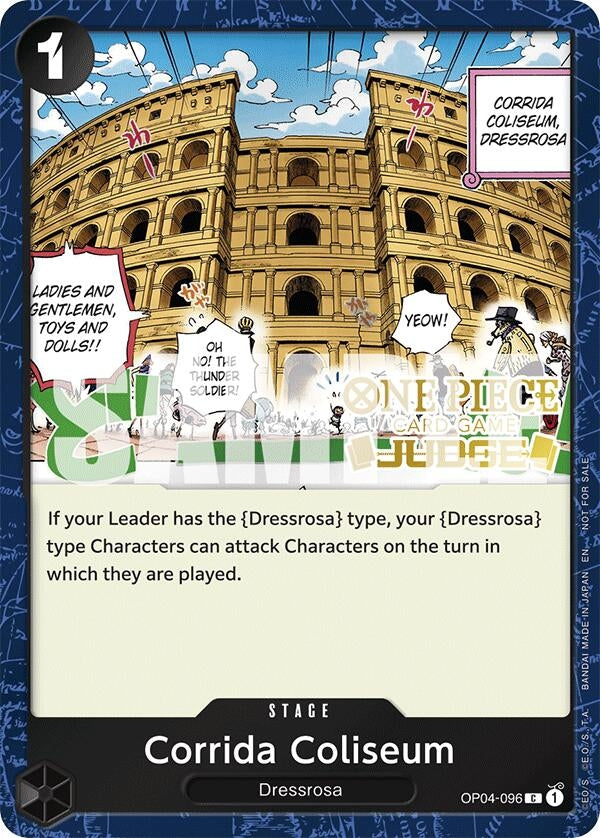 Corrida Coliseum (Judge Pack Vol. 6) (OP04-096) (OP-PR)
