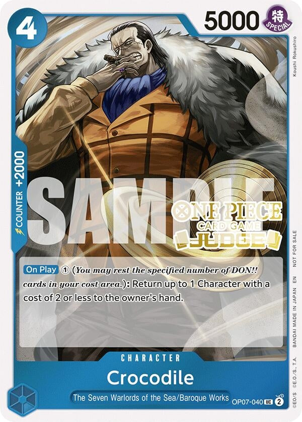 Crocodile (Judge Pack Vol. 6) (OP07-040) (OP-PR)