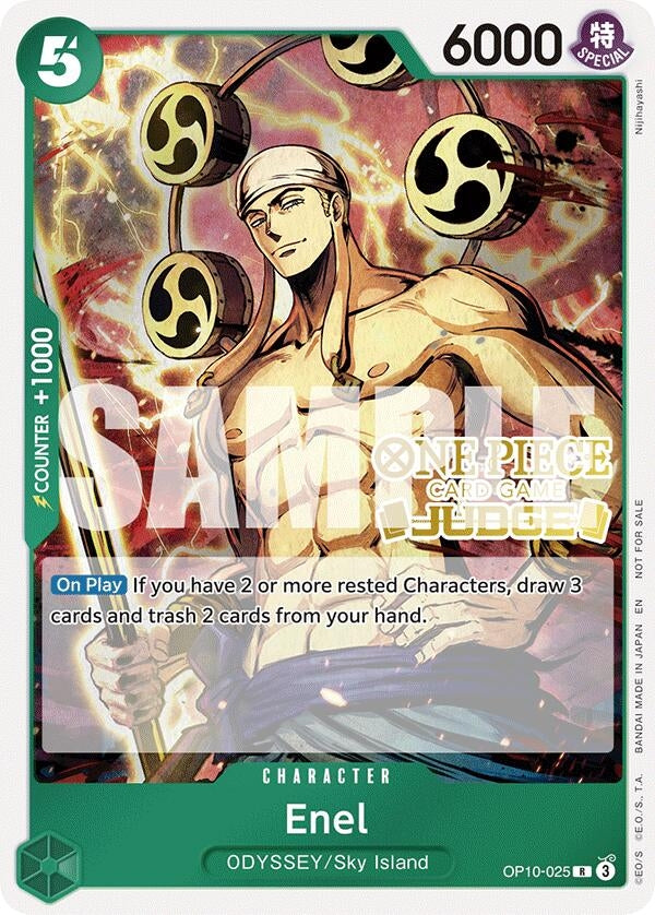 Enel (Judge Pack Vol. 6) (OP10-025) (OP-PR)