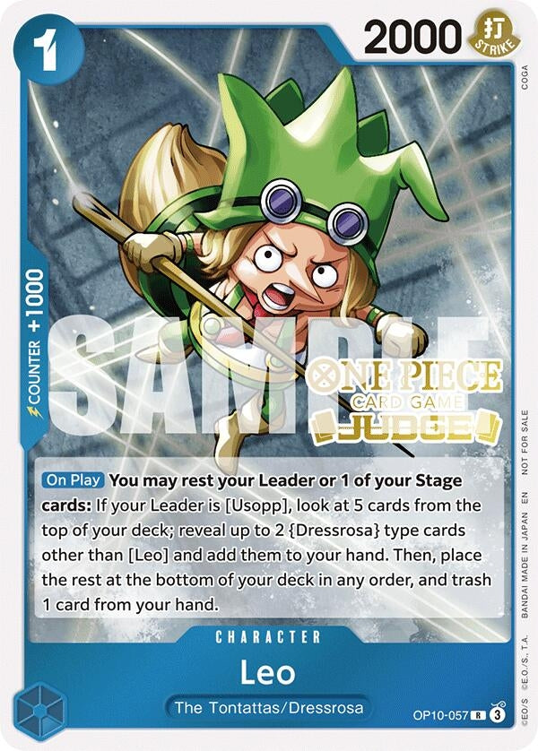Leo (Judge Pack Vol. 6) (OP10-057) (OP-PR)