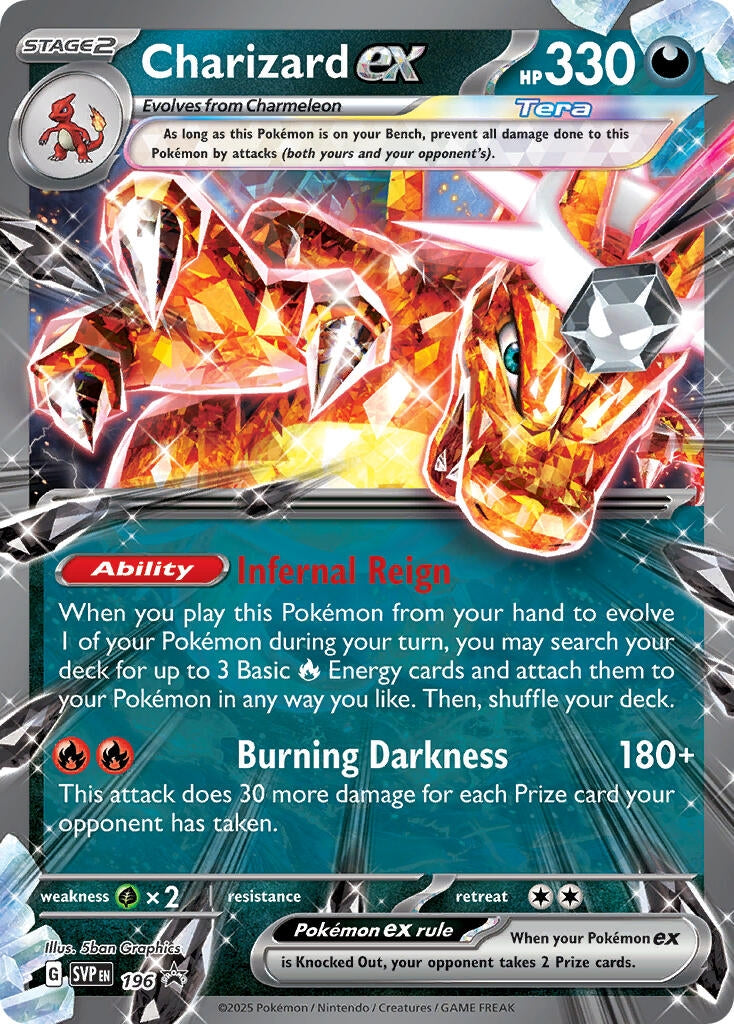 Charizard ex -196 (196) (SVP)
