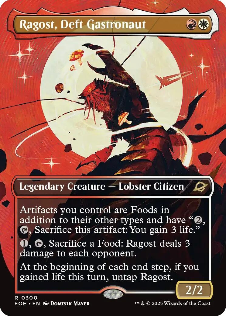 Ragost, Deft Gastronaut (Borderless) (300) (EOE)