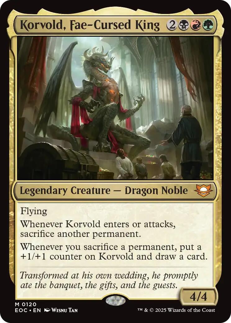 Korvold, Fae-Cursed King (120) (EOC)