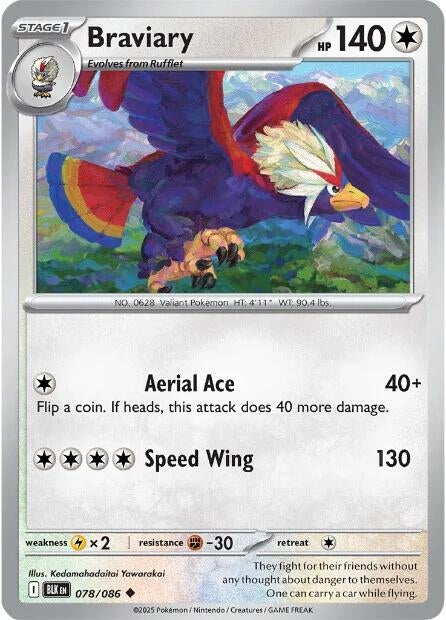 Braviary (078/086) (BLK)