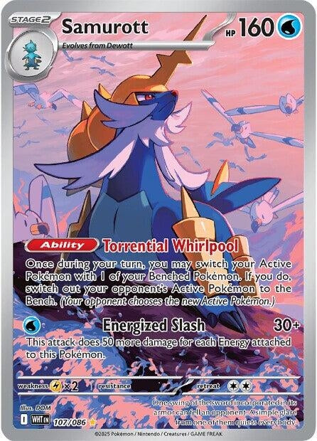 Samurott (107/086) (WHT)