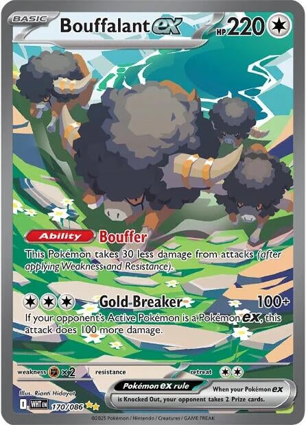 Bouffalant ex (170/086) (WHT)