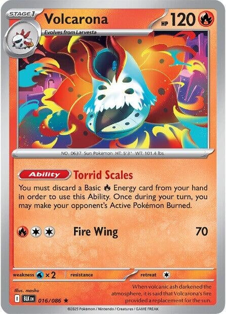 Volcarona (016/086) (BLK)