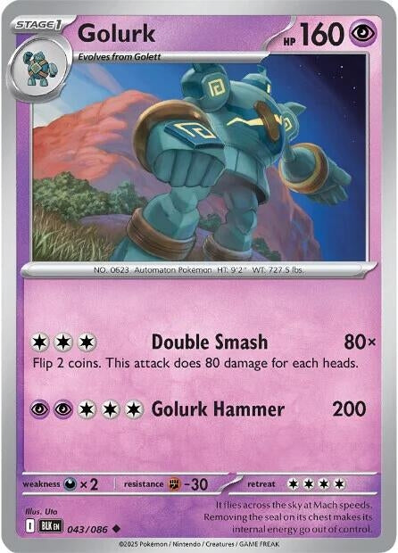 Golurk (043/086) (BLK)