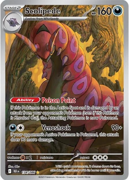 Scolipede (134/086) (BLK)