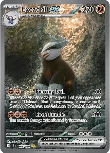 Excadrill ex (168/086) (BLK)