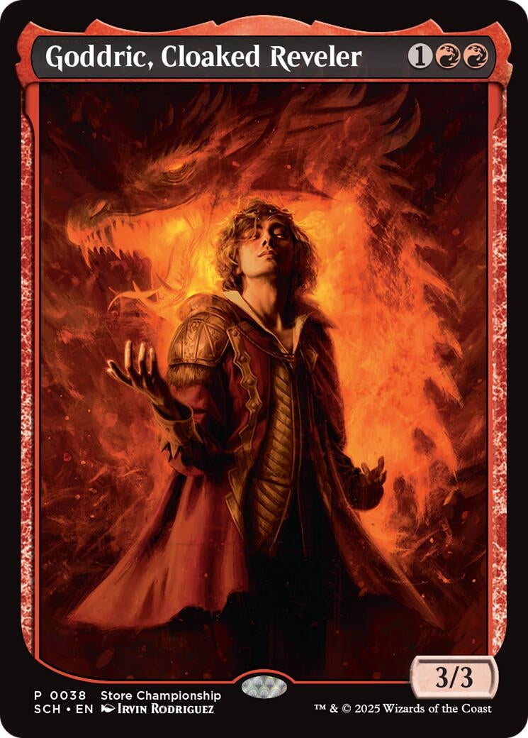 Goddric, Cloaked Reveler (38) (GAME)