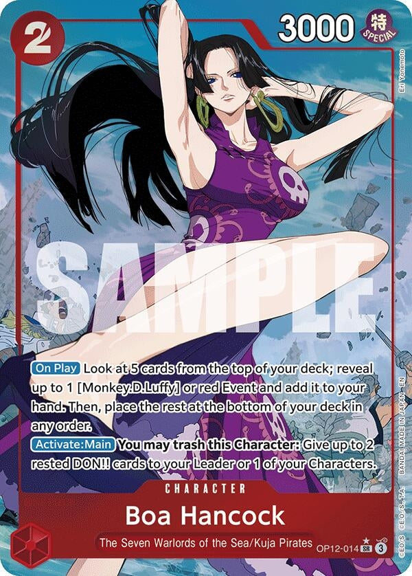 Boa Hancock (Alternate Art) (OP12-014) (OP12)