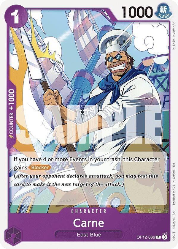 Image for Carne (OP12-066) (OP12) - One Piece Card Game