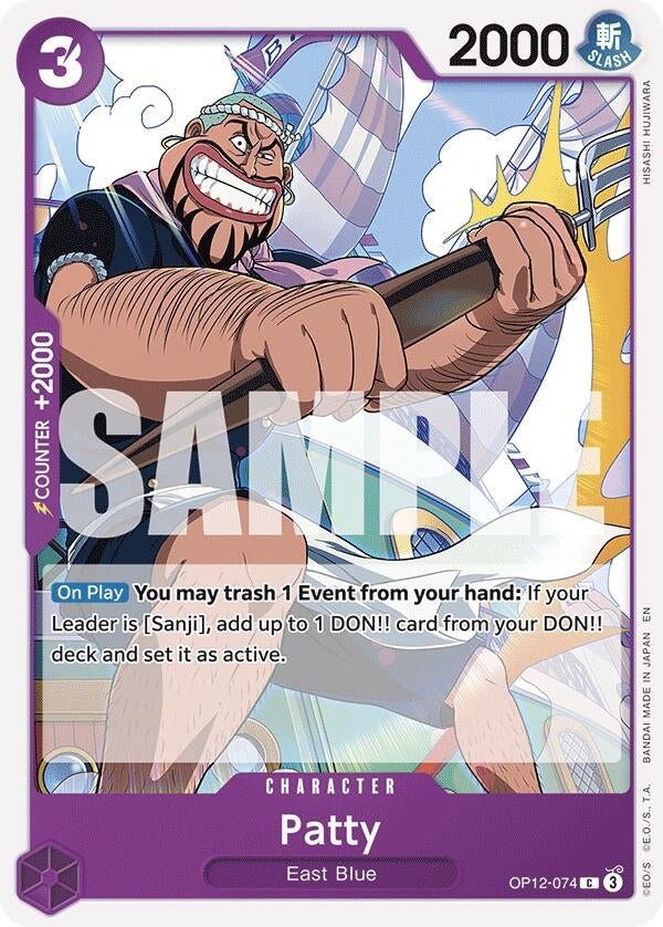 Image for Patty (OP12-074) (OP12) - One Piece Card Game