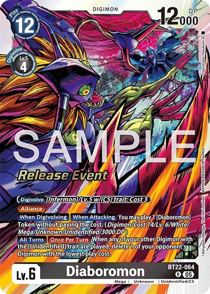 Diaboromon (BT22-064 R) (BT-22_PR)