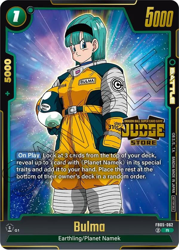 Bulma (Judge Pack (Store Judge) 04) (FB05-062) (DBSFW_TPR)