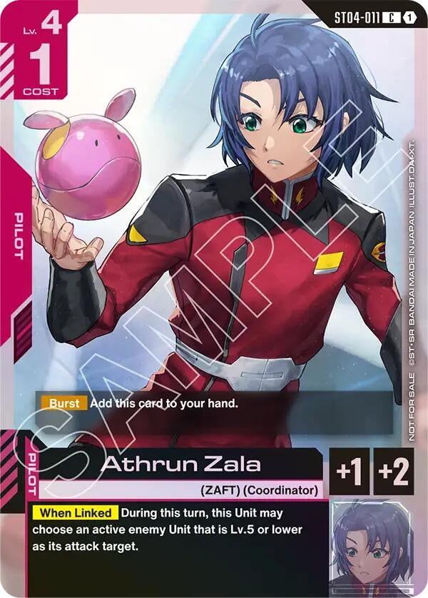 Athrun Zala (Store Tournament Participant Pack 01) (ST04-011) (GCG-PR)