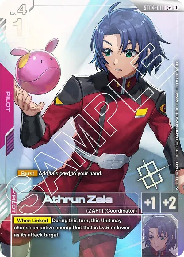 Athrun Zala (Store Tournament Winner Pack 01) (ST04-011) (GCG-PR)